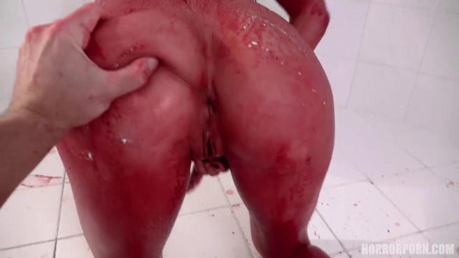 Хоррор порно от первого лица в большом количестве крови 